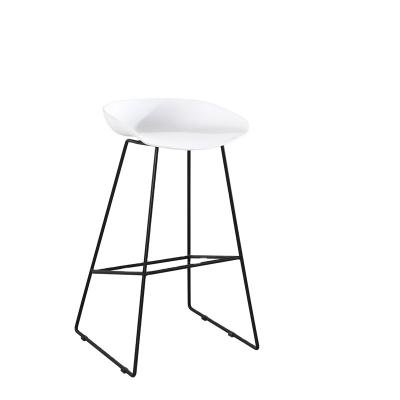 China Plastic+metal chair factory wholesale modern comfortable cheap plastic chair for sale