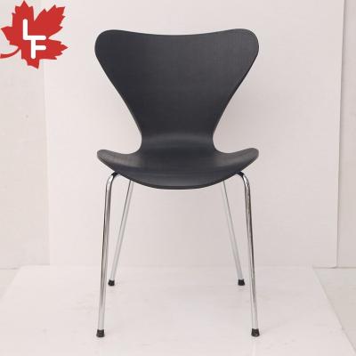 China Fashion Modern PP Plastic+metal Chair Plastic Seat Dining Chair With Leg Chromed Contemporary Plastic Dining Chairs For Living Room Restaurant for sale