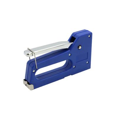 China Hand Tacker Economy Style Plastic Manual Stapler for Decoration Upholstery for sale