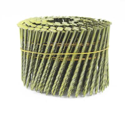 China Staal Air Coil Nail 2.5*75mm 16 Grade gegalvaniseerde draad Gelaste spijkers voor de bouw Te koop