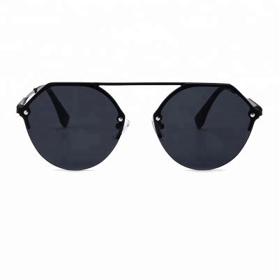 China European and American fashionable ladies new fashion single beam irregular sunglasses lenses for sale