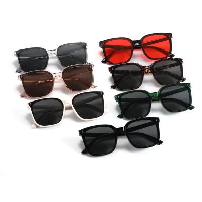 China New Trend Classic Fashion Sunglasses Plastic Gradient Retro Acrylic Men's Square Frame Sunglasses for sale