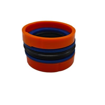 China NBR POM Truck Oil Seal Double Acting Compact Piston Oil Seal Hydraulic Seal DAS KDAS for sale