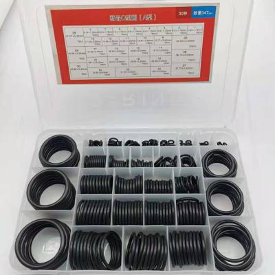 China Gummio Ring Kit Set Repair Box 347 PCS 3-50mm O Ring Assortment Seal Kit zu verkaufen