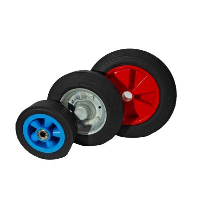 China rubber dustbin caster plastic wheels castor plastic wheels for sale