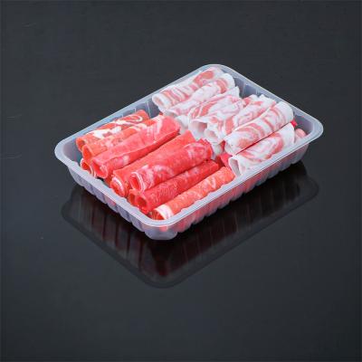 Chine Disposable Plastic Food Tray Whole Chicken Meat Tray PP PET MAP Frozen Tray à vendre