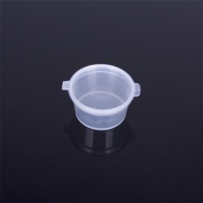 China Bandeja plástica descartável transparente do alimento 300ml de 117*40mm à venda