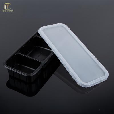 China Sushi packen Mitnehmer-23x10x4cm Tiefkühlkost Tray Packaging ein zu verkaufen