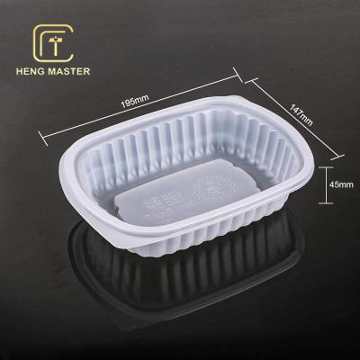 China los 19.5*14.7*4.5cm ampollan el envasado de alimentos de empaquetado de Tray Fresh Meat Fruit Frozen Pp en venta