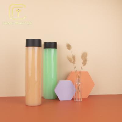 Chine le long rond de bouteille froide claire du café 16oz forment Juice Bottle de plastique à vendre