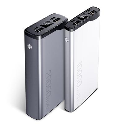 China High Quality Fast Power Bank Support Charging 10000Mah 18W Palladium Quikc Palladium Quikc Powerbank 20000Mah Mobile Charging for sale