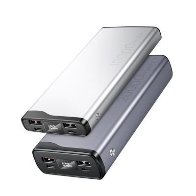 China Fast Charging Support Charging Power Bank 20000mAh Fast Charger For Electronics LED Display Power Bank for sale