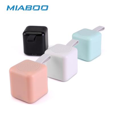 China Cheap High Quality Bulk Mini Wireless Speaker Square, M23 Plastic Mini Speaker For Gift for sale