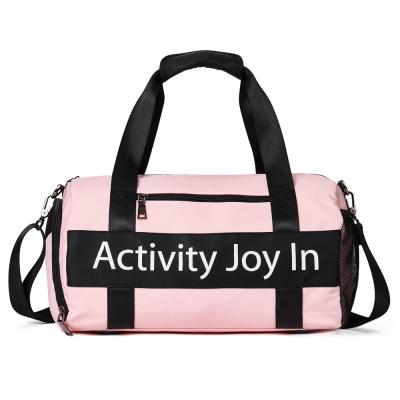 China Durable AJI Cubes In Travel Tote Fashion Outdoor Activities Luggage Moving Bag Waterproof Sport Gym Travel Duffel Bag With Shoe Compartment for sale