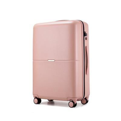 China Fashionable 360 ​​Degree Wheel Italy Designer Custom Travel Luxury Search Business Suitcase TSA Lock Carry On Smart Luggage Case for sale