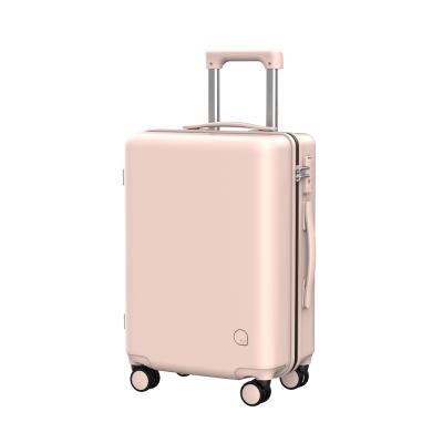 China Wholesale Aji Ladies Travel Trolley Lightweight Custom Universal Wheel Crate Boarding Suitcase 16 18 Inch Luggage for sale