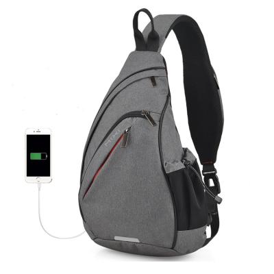 China High Quality Hot Selling Mixi Messenger Sling Waterproof Bag Men Cross - Body Trunk Bag With USB Charging Port for sale