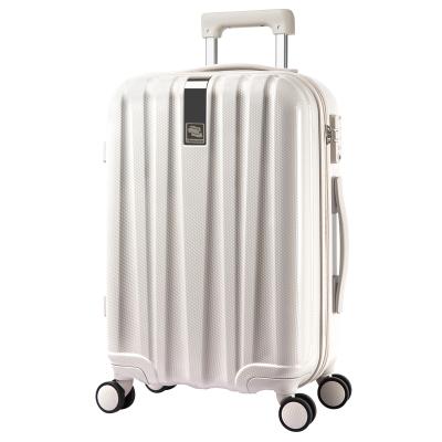 China Hanke Canton Fashionable Factory Travel Suitcase Hardcases TSA Lock Spinner 4 Wheels PC Trolley Luggage Set Custom Made for sale