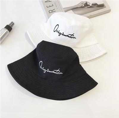 China 2022 Character Custom Design Cotton Winter Fashion Bulk Bucket Hat With Your Own Logo for sale