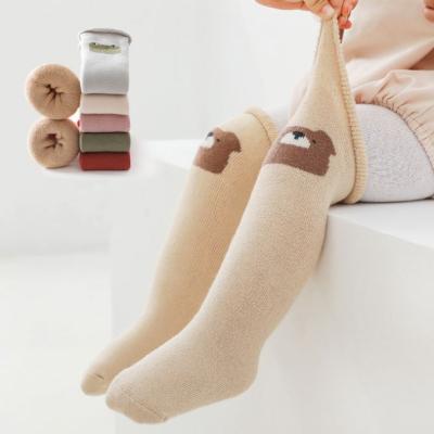 China 2021 breathable baby socks thicken children's warm children's long tube for sale