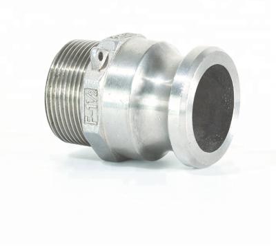 China A Oil Form Since C D DC DP Stainless Steel / Aluminum / Brass Quick Coupling E-F Camlock for sale