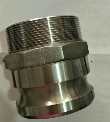 China F NPT building material stores stainless steel camlock thread coupling type for sale