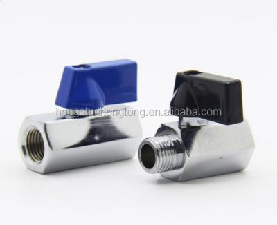 China Stainless Steel Hex Mini Ball Valve M/F, General Mini Ball Valve-1/2