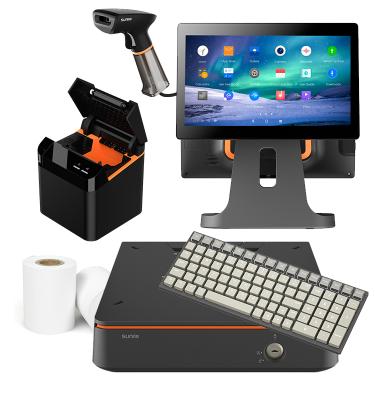 China Android 64+4GB Wi-Fi Cash Register SDK 15.6