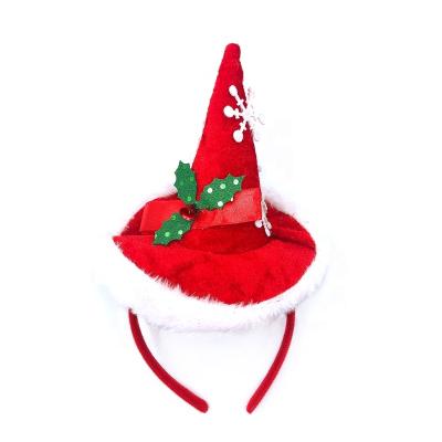 China Wholesale European and American style festival Christmas hat headbands for children party Artware hair accessories for sale