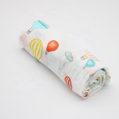 China 6 Layers 100% Organic Cotton Muslin Blanket HEATHER Custom Muslin Wrap Blanket Cloth for sale