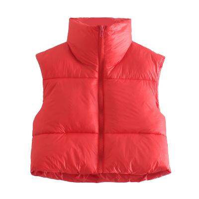 China Ultra Thin Lightweight Windproof Ladies Padded Outdoor Vest Polyester Vest For Women for sale