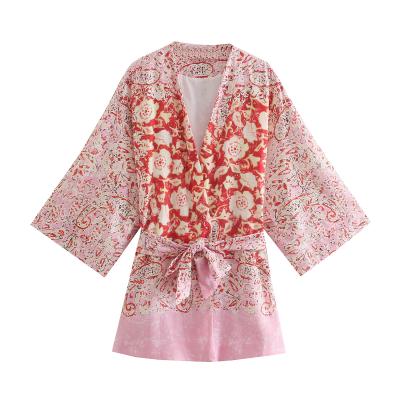 China Economical Anti-wrinkle Custom Design Japanese Robe Kimono Women for sale