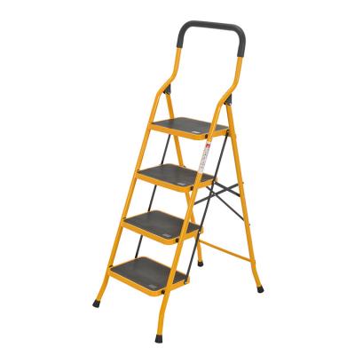 China Chinese Folding Ladders Manufacturer Customization Supermarket Warehouse Folding Steel Ladder for sale