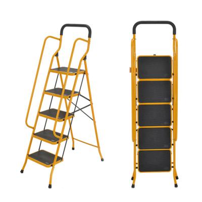 China High Quality Folding Ladders Handrail Multi Purpose Folding Step Ladder Price for sale