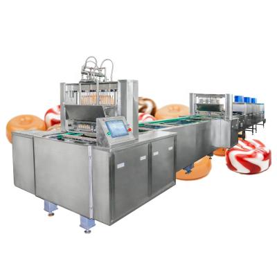 China Full Automatic Factory Candy Machine Hard Filled Candy Making Machine for sale