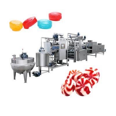 China Making differnent sizes and colors candies hot sale china hard candy production line manufacturer hard candy making machine for sale