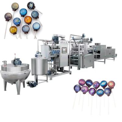 China Making differnent sizes and colors candies most efficient professional lollipop production line in Shanghai with CE certificate for sale