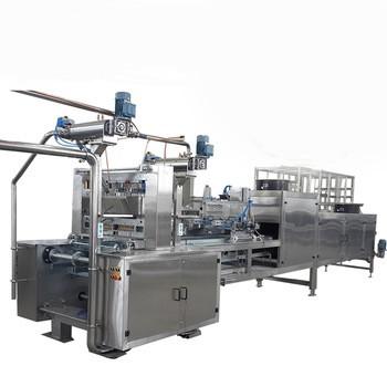 China Small Dairy Factory Automatic Chocolate Enrobing Making Machine Production LineIn Shanghai for sale