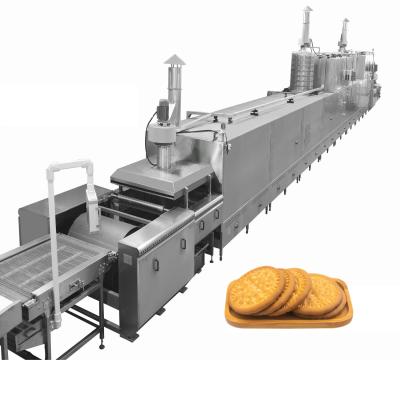 China Dairy Factory Biscuit Production Line Automatic Small Biscuit Making Machine Price for sale