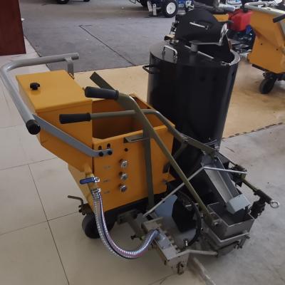 Китай Hand Pushing Thermoplastic Road Line Marking machine 120kg Paint Tank продается