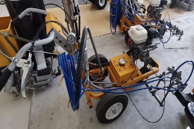 Cina 6.5HP Vernice a freddo senza aria Stripper per linee di parcheggio Strumenti per lo stripping in vendita