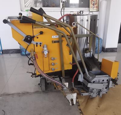 China Battery Driving Thermoplastic Road Line Marking Machine For Convex Line And Horizontal Line for sale