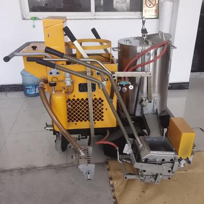 China Thermoplastic Pavement Striping Machine 3-5mm Adjustable Bulge For Convex Line Marking zu verkaufen