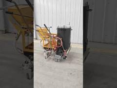 thermoplastic road marking machine
