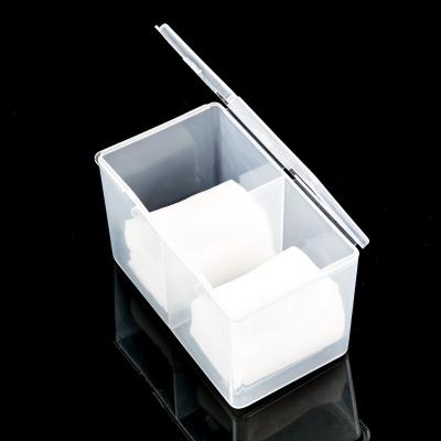 China Nail Art Tools Manicure Towel Two-Grid Storage Box Sandbar Tube Towel Storage Box Two-Grid Storage Box Manicure Set Pen Holder Manicure Supplies Nail-Wash Box for sale