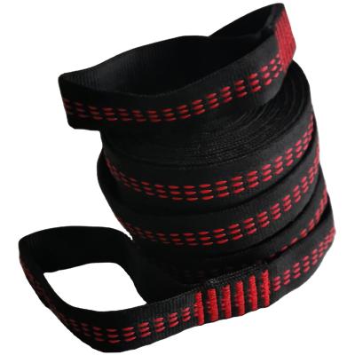 China Durable 2022 Hot Sale 300kg 10ft Length 16 Max Loading Strap Loops Hammock Strap for sale