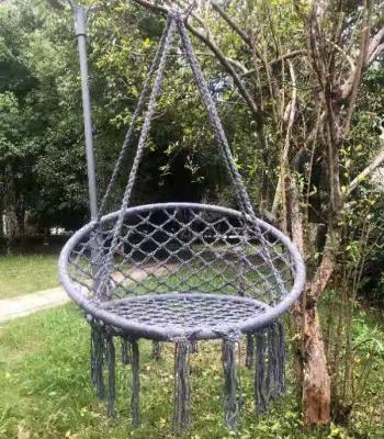 China Durable Macrame Hammock Swing Chairs Hanging Chair Swing for Indoor Outdoor Home Patio Hammock Chair for sale