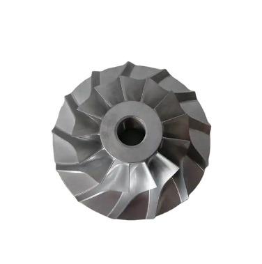 China Aluminum Manufacturers Direct Sales Of High Quality Single Shaft CNC 5 Spindle Impeller Hardware Parts Reasonable Price for sale