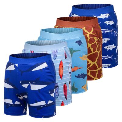 China New Design Breathable Cute Candy Color Elastic Sports Shorts Pockets Sunscreen Boy Beach Shorts for sale