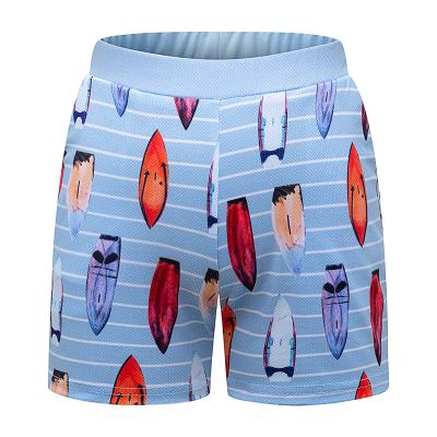 China Wholesale Custom Plus Size Polyester Sports Kid Shorts Digital Printing Breathable Kids Casual Shorts for sale